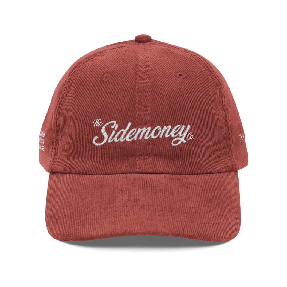 The Sidemoney Co Vintage Corduroy Dad Hat